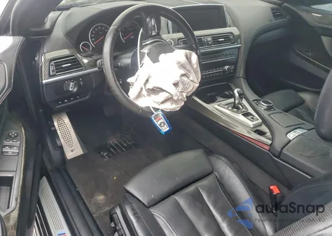 2015 BMW M6 from USA, damaged, VIN WBSLX9C54FD160719
